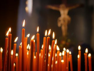 candles, faith, reflection